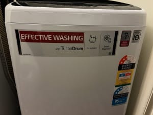 LG top loader washing machine