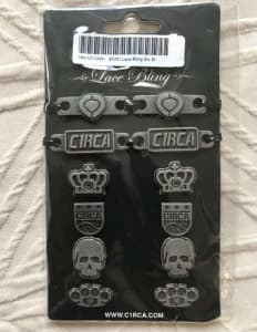 New Circa Decks Lace Bling - Metal Skateboard Charms For Shoes