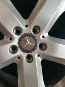 2x Mercedes ML350 19inch Alloy Wheels Genuine W164 fit GL Great Spare