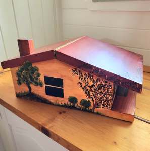 Country/Cottage Crafts Large Timber House Box