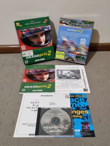 GRAND PRIX 2 - Big Box 1996 PC CD-ROM Video Game