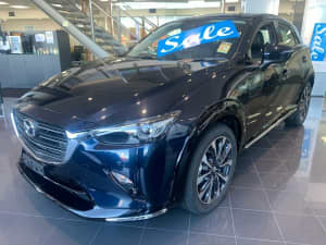 2022 Mazda CX-3 DK2W7A sTouring SKYACTIV-Drive FWD Blue 6 Speed Sports Automatic Wagon