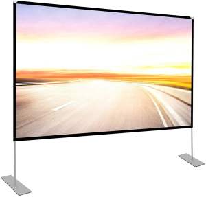 New Projector Screen 100/120inch with stand - indoor and outdoor