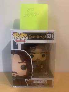 Funko PoPs LORD OF THE RINGS ARAGORN#531.