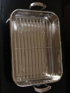 Brand New Unused Induction Roasting Scanpan with Rack