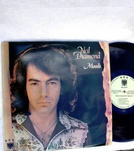 RARE Pop Rock - Neil Diamond Moods BOOTLEG (Rex Label)  Vinyl JG1
