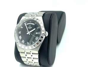 TUDOR Royal Watch Black Dial Day Date M28600-0003 Full Box Set
