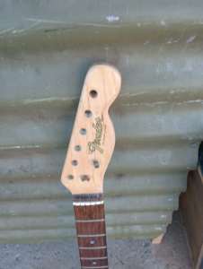 Japanese telecaster neck (not a real fender)