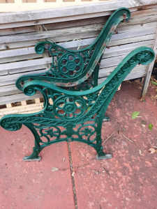 Pair of Bench Seat Ends (heavy cast iron)