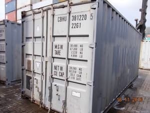 20ft B GRADE SHIPPING CONTAINER