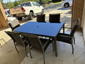 6 Seater Outdoor Table Chairs