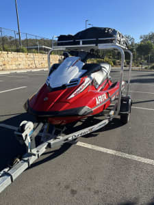 Yamaha FXSVHO supercharged JetSki and trailer with carrier.