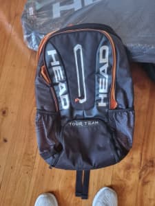 Selection of Head tennis bags and shoes