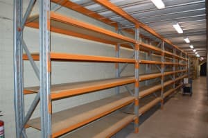 Heavy Duty Long Span Shelving New and Used