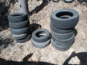 Large Quantity Used Tyres