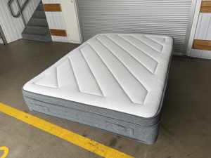 Ex display double pillow top mattress delivery available