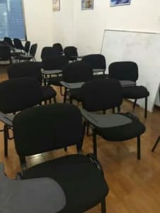 Ideal for modern training rooms or even inexpensive visitors chairs