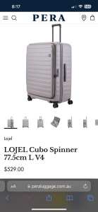 LOJEL Cubo Spinner Suitcase