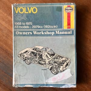 Volvo 164 68-75 Owners Workshop Manual. Can post