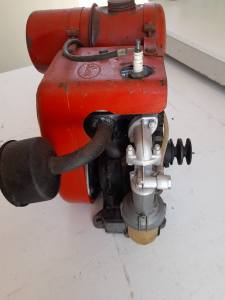 stationary Villiers 2horse power side shaft engine