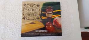 The Official Ashes Treasures. Large hardback book in sleeve/box. 
