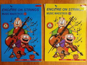 Encore on Strings Music Maestros Viola Book 1 & 2 -Excellent condition