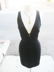 ANDREA Polizzi for Rex Lester Little Black Dress Semi-Formal Size 2