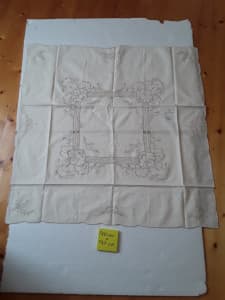 Vintage Square 100% Cotton Tablecloth Never been used