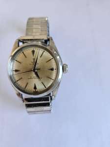 Vintage Tudor Watch, Original Oyster case by Rolex Geneva
