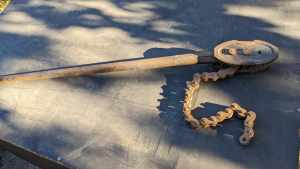 Vintage Pipe Shifter / Chain wrench 