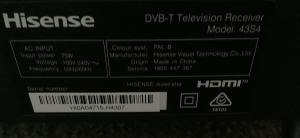 SmartTV Hisense43screen crashed insideNo missed partsFreeAlmost$26.99