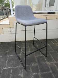 Kmart upholstered bar stool x1