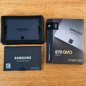 Samsung 870 QVO 8TB 2.5 SATA III Internal SSD (MZ-77Q8T0BW) - Like New
