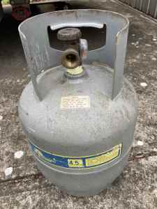 4Kg Almost Empty Barbecue GAS BOTTLE