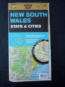 Road Maps - New South Wales (State & Cities) by UBD / Gregory's