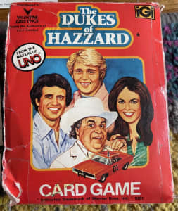 Vintage Dukes of Hazard UNO Game