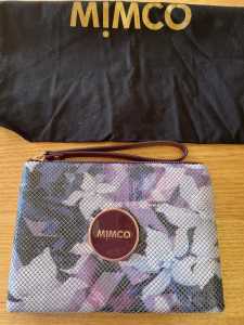 Mimco medium mesh pouch, style Enamour, bnwt