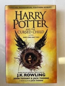2016 HARRY POTTER AND THE CURSED CHILD Hardcover Book* By J.K.Rawling