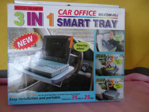 3 in 1 SMART TRAY For Car Office etc BNIB Multifunctional 41YY
