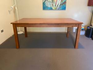 Free Timber 8 Seater Dining Table
