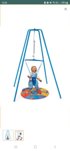 Jolly jumper bouncer set with stand and mat