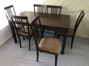 Ella 6 Chair Dining Set