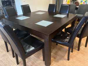 Dining Table 8 Chairs