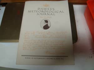 Dawes's meteorological journal / Robert J. McAfee