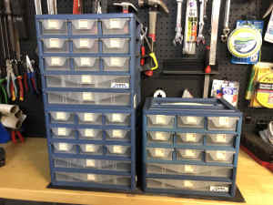 3 Sets of Stackable Storage Drawers