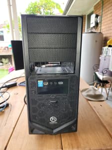 PC case with power supply