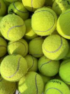 100 used tennis balls for $50