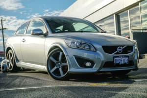 2011 Volvo C30 M Series MY11 T5 Geartronic R-Design Silver 5 Speed Sports Automatic Hatchback