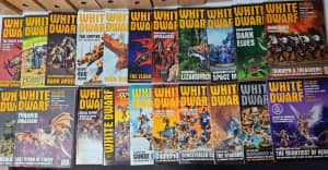 21x White Dwarf magazines 2012 to 2016 Games Workshop Warhammer