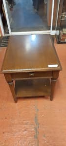 Van Treight Drexel Mid Century Side, Lamp, Occasional Table